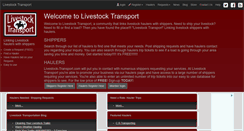 Desktop Screenshot of livestock-transport.com