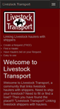 Mobile Screenshot of livestock-transport.com